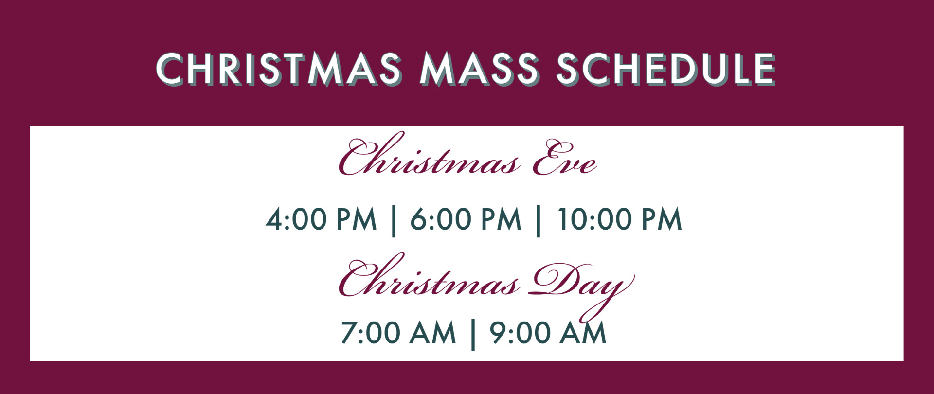 St. Boniface Catholic Church Nativity of The Lord Waukee, IA